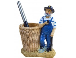 Карандашница Моряк 13х5х9 см.