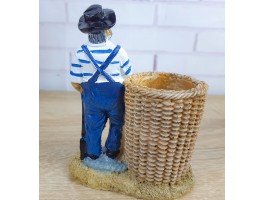 Карандашница Моряк 13х5х9 см.