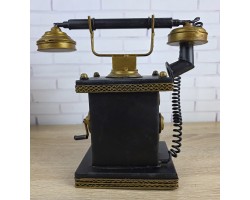 настольные Часы Ретро Телефон 24х14х24 Металл, копилка настольные Часы Ретро Телефон 24х14х24 Металл, копилка