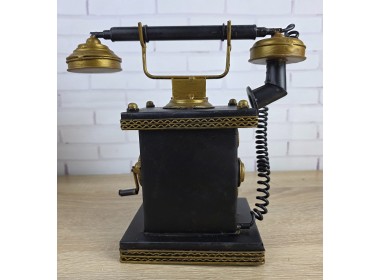 настольные Часы Ретро Телефон 24х14х24 Металл, копилка настольные Часы Ретро Телефон 24х14х24 Металл, копилка