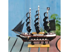 декор Пиратский корабль 33х8х32см  Дерево