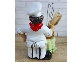 Фигурка декоративная Повар 17x12x10см держатель Povar17Gorsh