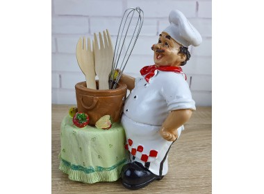 Фигурка декоративная Повар 17x12x10см держатель Povar17Gorsh Фигурка декоративная Повар 17x12x10см держатель Povar17Gorsh