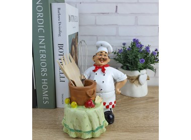Фигурка декоративная Повар 17x12x10см держатель Povar17Gorsh Фигурка декоративная Повар 17x12x10см держатель Povar17Gorsh