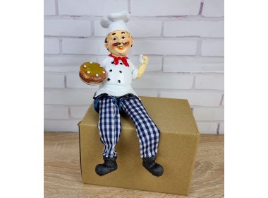 Статуэтка Повар, высота 20см (комплект 2 шт) Статуэтка Повар, высота 20см (комплект 2 шт)