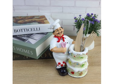 Фигурка декоративная Повар 17x12x10см держатель Povar17Tort Фигурка декоративная Повар 17x12x10см держатель Povar17Tort
