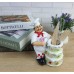 Фигурка декоративная Повар 17x12x10см держатель Povar17Tort