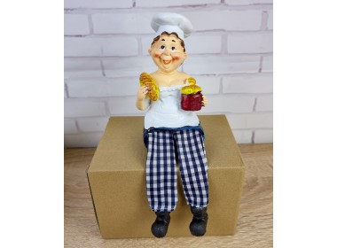 Статуэтка Повар, высота 20см (комплект 2 шт) Статуэтка Повар, высота 20см (комплект 2 шт)