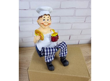Статуэтка Повар, высота 20см (комплект 2 шт) Статуэтка Повар, высота 20см (комплект 2 шт)