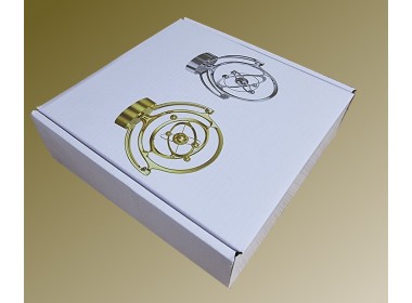 Маятник - вечный двигатель Космос GoldStar (24х24х10 см) пластик, работает от USB