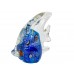 Стеклянная фигурка Рыбка в стиле Мурано. 12х11 см MiniBlue