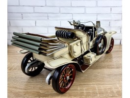 Фигурка  автомобиля  1909 ROLLS ROYCE SILVER GHOST, металл 38х14х16см Коллекционная модель
