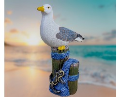 Статуэтка Чайка 17х6х12см, полистоун, морской декор GullAnchor Статуэтка Чайка 17х6х12см, полистоун, морской декор GullAnchor