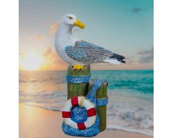 Статуэтка Чайка 17х6х12см, полистоун, морской декор GullKrug Статуэтка Чайка 17х6х12см, полистоун, морской декор GullKrug