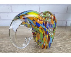 Слон - Стеклянная фигурка в стиле Мурано. 12х9х6см Вес 340г Слон - Стеклянная фигурка в стиле Мурано. 12х9х6см Вес 340г