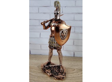 Статуэтка Воин Спартанец с мечом, 25х11х13см, камень, металл