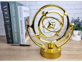 Маятник - вечный двигатель Космос GoldStar (24х24х10 см) пластик, работает от USB