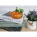 Тыква - Стеклянная фигурка в стиле Мурано. 10х10х7см  Вес 380г Orange