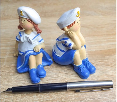 фигурки Юных Моряков new (комплект 2 шт) морской декор, 7х5х8см. фигурки Юных Моряков new (комплект 2 шт) морской декор, 7х5х8см.