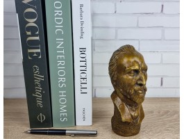 Бюст Винсент ван Гог.  Бронза, высота 16 см. Антик