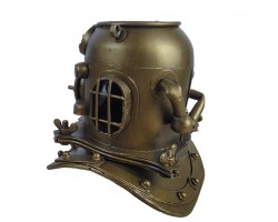 Карандашница Водолазный шлем 16х15х15 см. металл, вес 630гр. Карандашница Водолазный шлем 16х15х15 см. металл, вес 630гр.