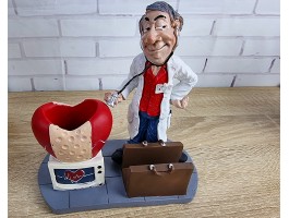 Статуэтка  Врач, держатель для визиток, карандашница  18см