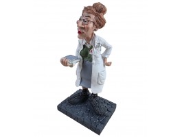 Фигурка ВРАЧ терапевт 17х7х6см полистоун female Фигурка ВРАЧ терапевт 17х7х6см полистоун female