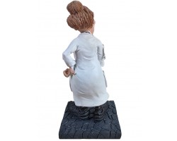 Фигурка ВРАЧ терапевт 17х7х6см полистоун female Фигурка ВРАЧ терапевт 17х7х6см полистоун female