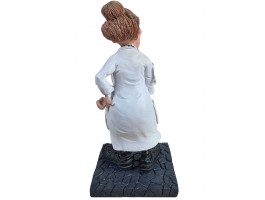 Фигурка ВРАЧ терапевт 17х7х6см полистоун female Фигурка ВРАЧ терапевт 17х7х6см полистоун female