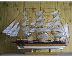 Модель корабля Барк «Симон Боливар», 50см, дерево