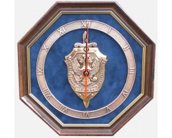Часы с символикой "ФСБ" 34 cм