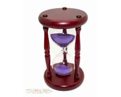 Песочные часы 15 минут фиолетовый песок VP-STW60015