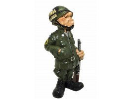 Статуэтка «Военный»