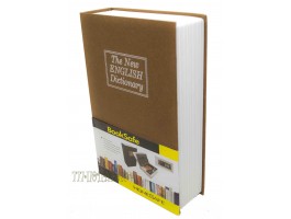 Книга сейф с кодовым замком The new english dictionary Golden| 18см