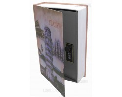 Книга сейф с кодовым замком  Italy| 24см