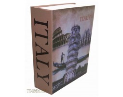 Книга сейф с кодовым замком Italy | 27см